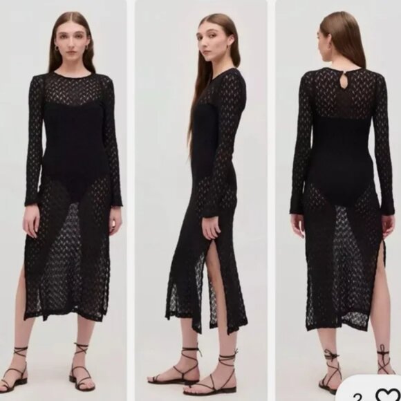 Hill House Black Enzo Dress 2xl - Picture 2 of 15